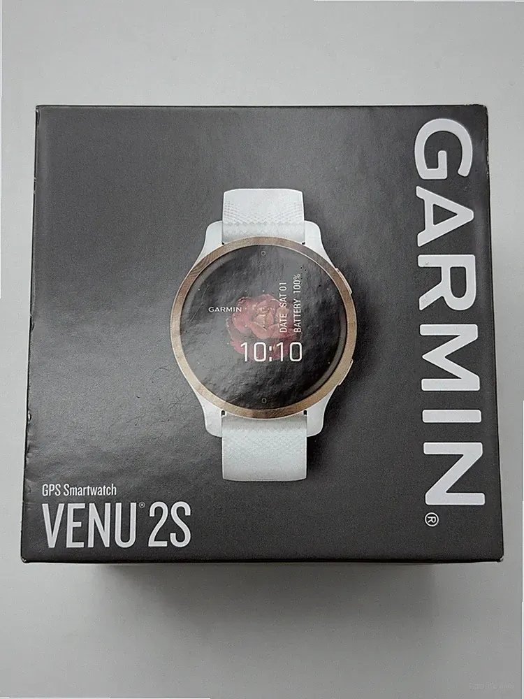 Garmin Venu 2S -schlanke GPS-Fitness-Smartwatch mit ultrascharfem 1,1“ AMOLED.