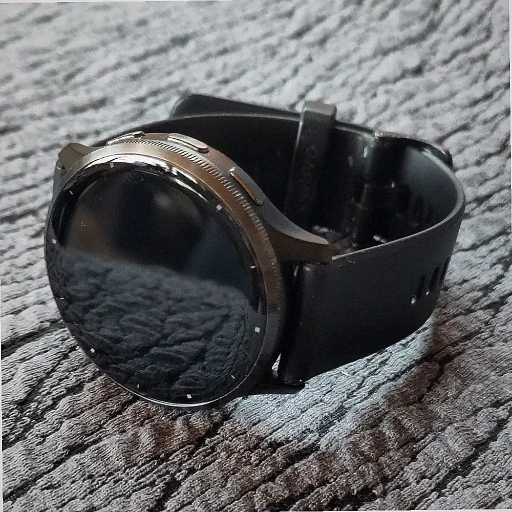Garmin Venu 3 Smartwatch 45 mm Schwarz Silikonarmband gebraucht + extra Armband