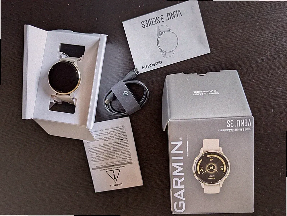Garmin Venu 3S Smartwatch 41mm GPS AMOLED Fitness Uhr OVP+Ladekabel Top Zustand