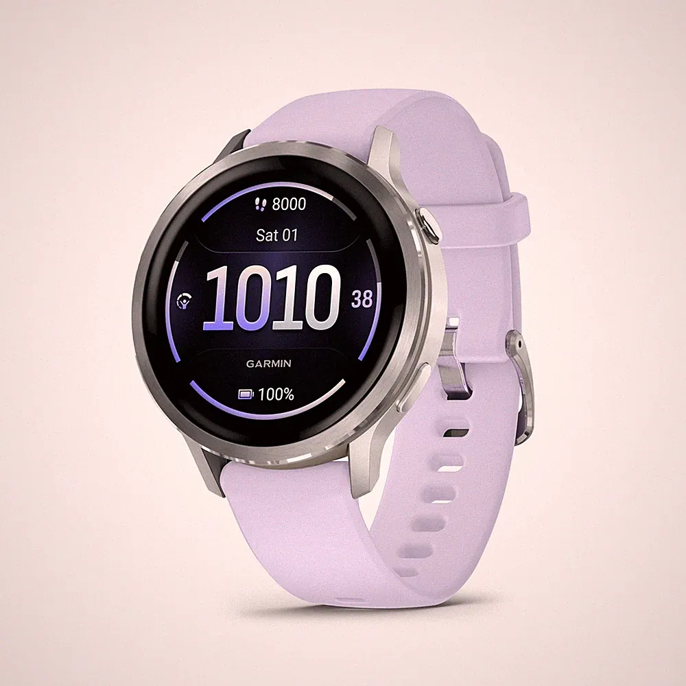 Garmin Venu 4 41mm Fitness-Smartwatch Lila GPS