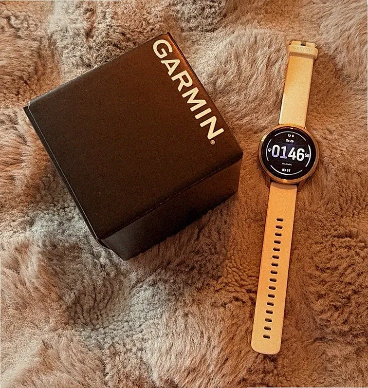 Garmin Venu 4 Smartwatch Uhr, Unisex Erwachsene, fürs Handgelenk, weiß