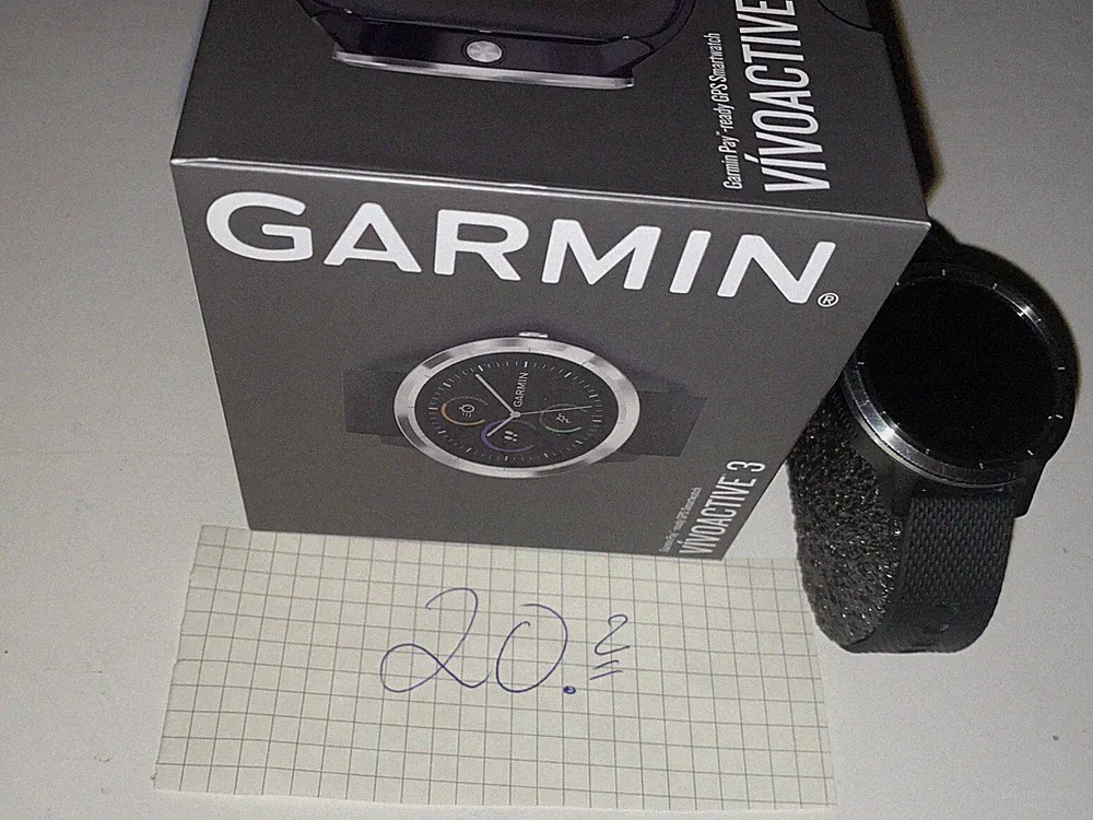 Garmin Vivoactive 3 GPS-Fitness-Smartwatch mit OVP # 20.2 #