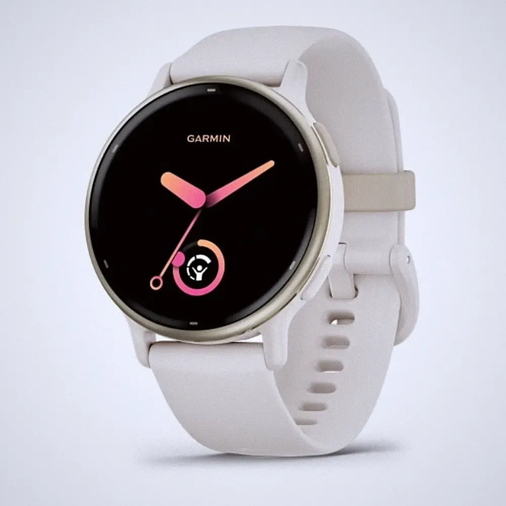 GARMIN VIVOACTIVE 5 MUSIC Smartwatch 50mm Creme Gold 010-02862-11