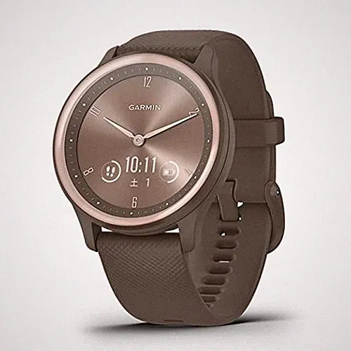 Garmin vivomove Sport Hybrid Smartwatch Gold Kakao NEU Original Japan