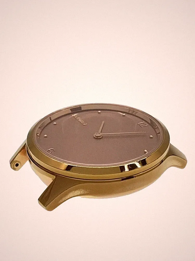 Garmin Vivomove Style 010-02241-71 Beige Leder Hybrid Smartwatch