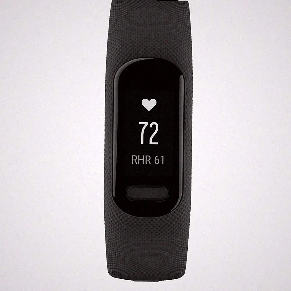 Garmin Vivosmart 5 Smartwatch Schwarz (122 - 188 mm) Silikon