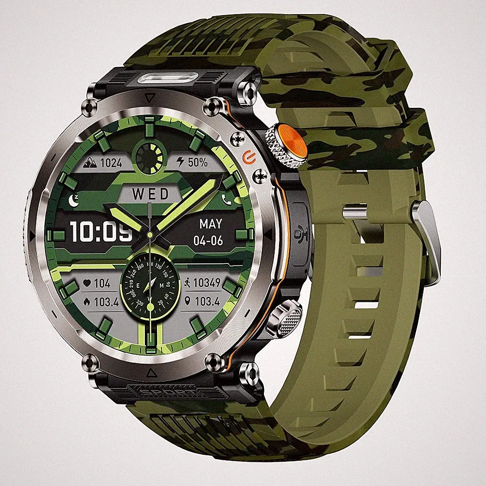 GH30 Navy Smartwatch – Multifunktionale Sportuhr mit Bluetooth & Fitness
