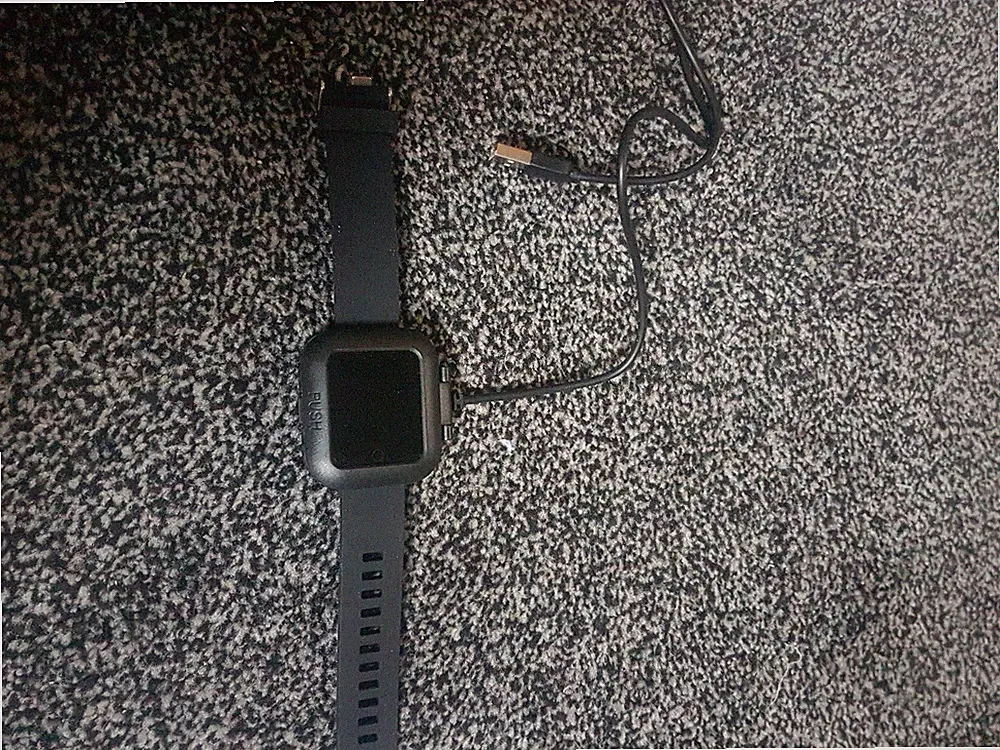 Goodmans Smartwatch mit Smartphone Benachrichtigungen, Google Fit