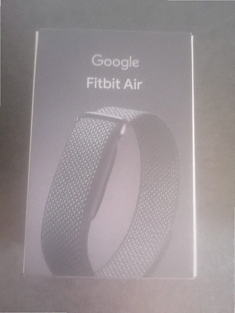 Google Fitbit Air Aktivitäts-Tracker Fitness Smartwatch obsidian - Neu