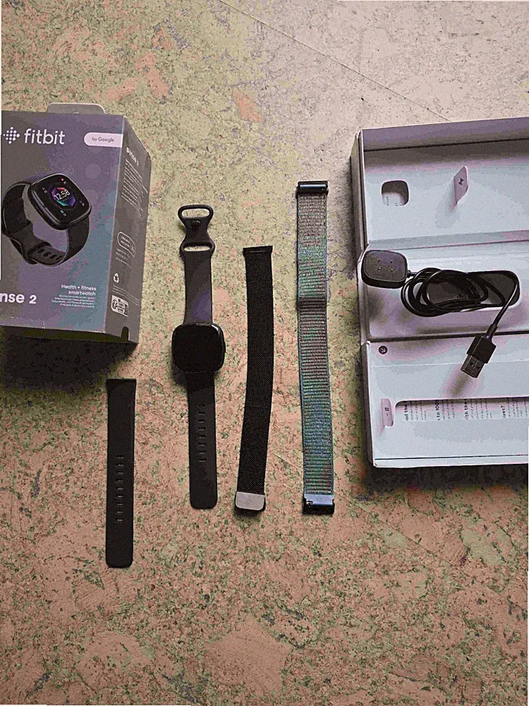 Google Fitbit Sense 2 – Smartwatch Fitnessuhr Fitness gebraucht