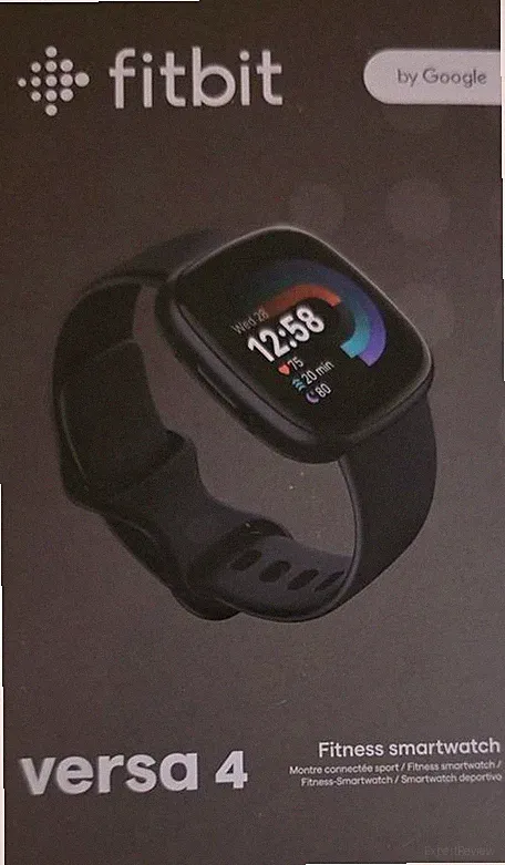 Google Fitbit Versa 4–Smartwatch Android/iOS -Schwarz/Aluminium in Graphit OVP