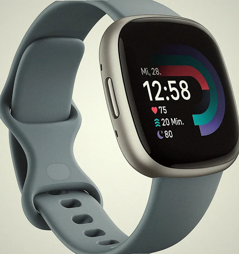 smartwatch damen silber