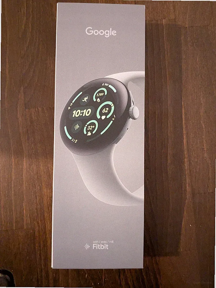 Google Pixel Watch 3 LTE 45mm Smartwatch Matte Hazel Case / Hazel Active Band