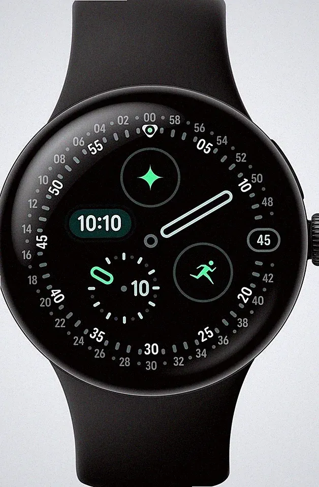 Google Pixel Watch 4 41mm LTE Matte Black Sportarmband WIE NEU