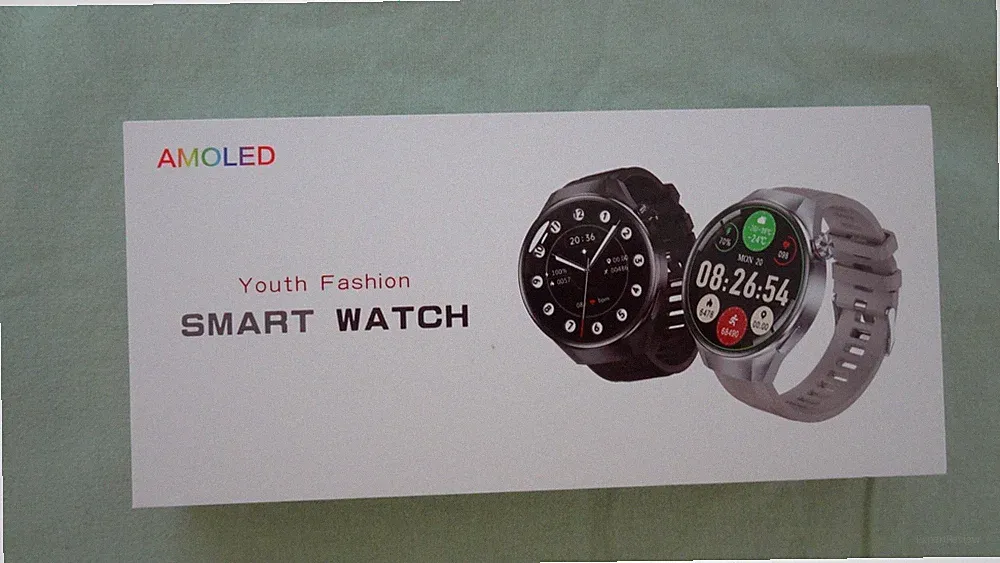 GT5 Pro Smartwatch – AMOLED Business Sport Uhr mit GPS, NFC Gesundheitsfunkti