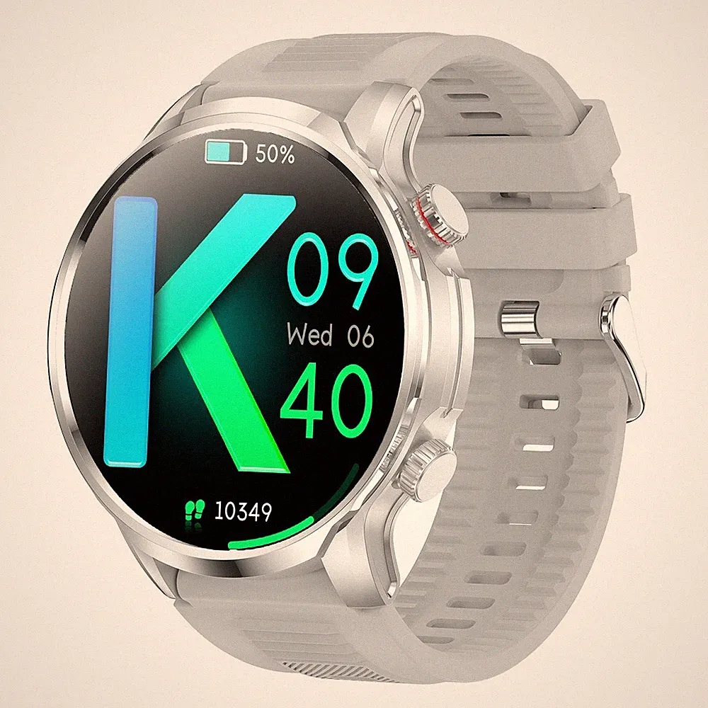 GX100 Smartwatch – 1,95" HD Display mit Sprachsteuerung & Gesundheitsüberwachung