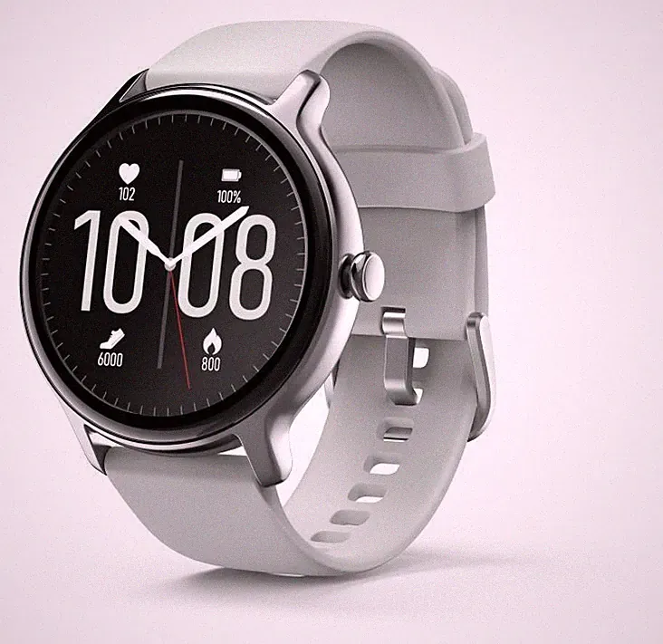Hama 178609 Fit Watch 4910 Digital 45 mm Smartwatch Rund IP68 144 h 220 ppi