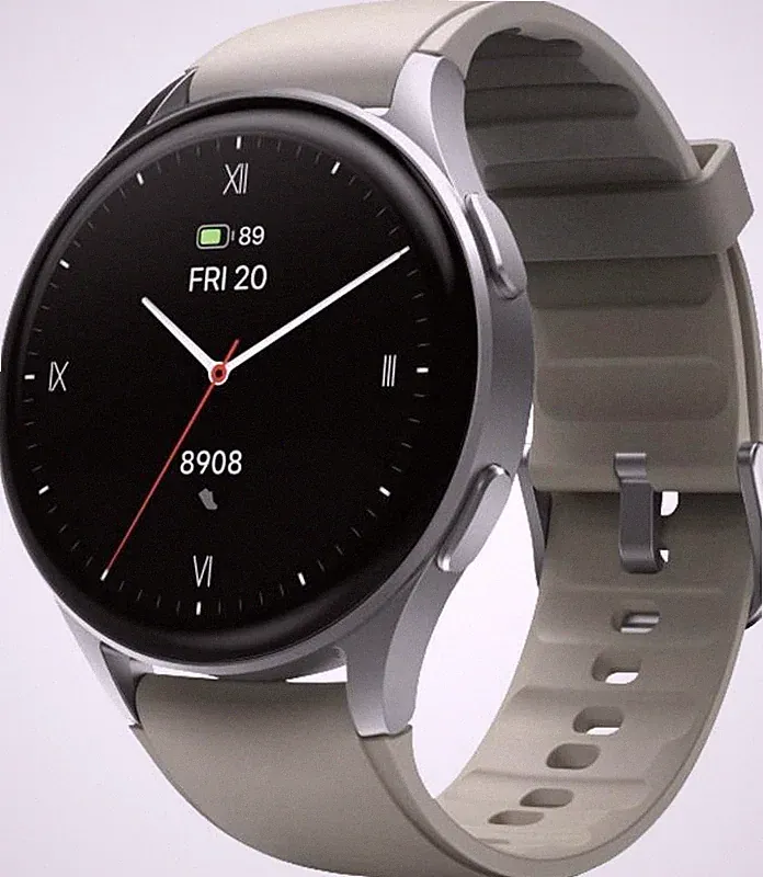 Hama 178612 SMARTWATCH 8900 Silber-Beige