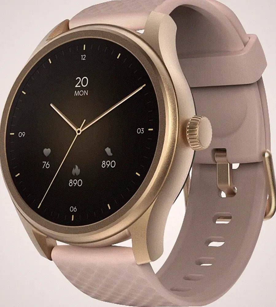 Hama 178616 Smartwatch 5000 rosegold 1,65 Zoll Puls Schlaftracking 168h