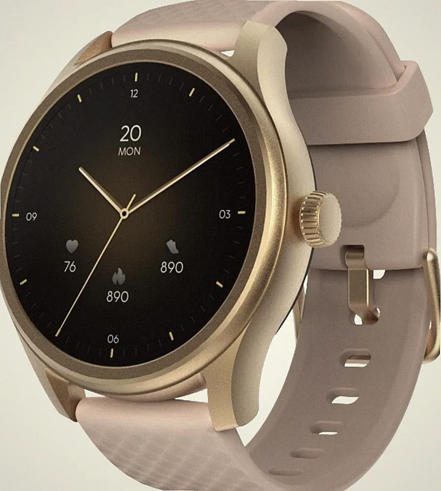Hama 178616 Smartwatch 5000 rosegold 1,65 Zoll Puls Schlaftracking 168h B Ware