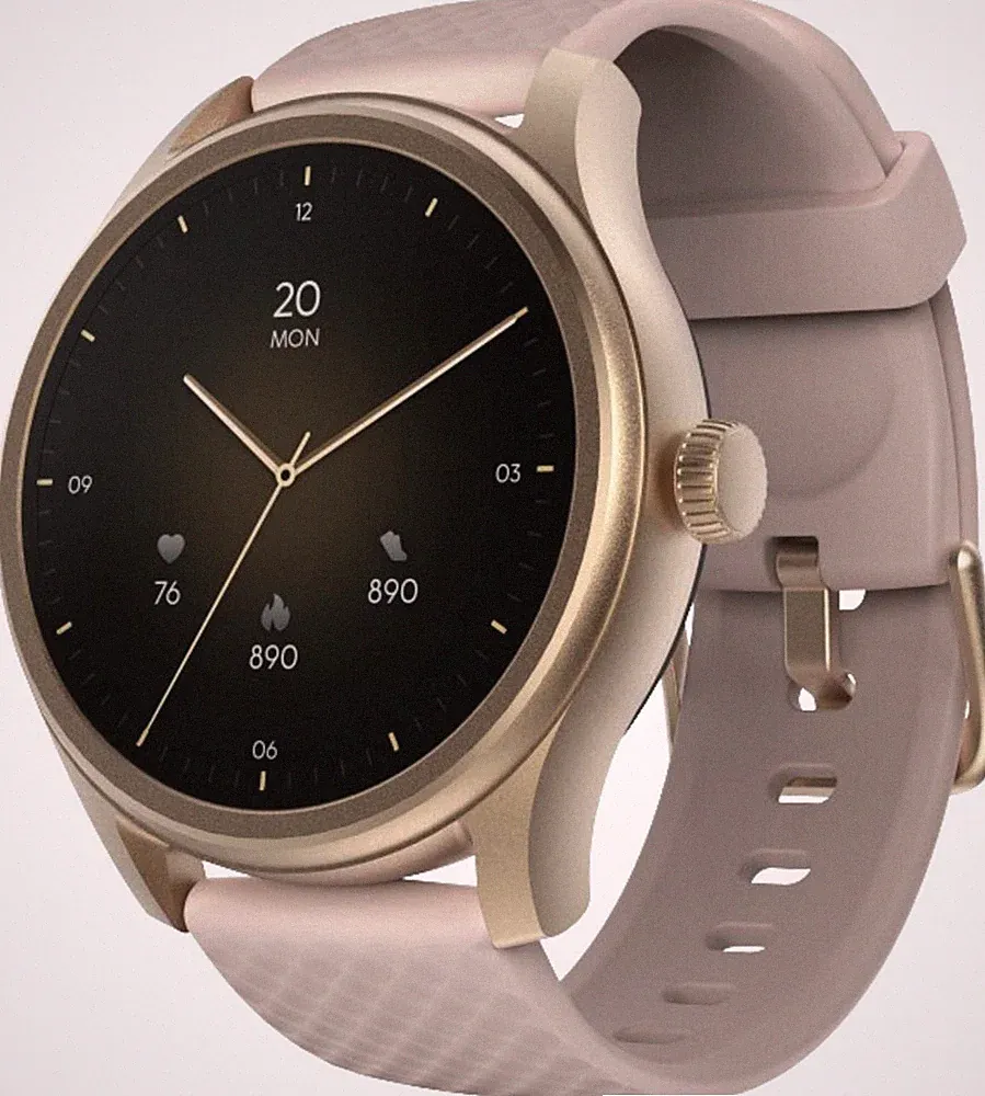 Hama 178616 Smartwatch 5000 rosegold 1,65 Zoll Puls Schlaftracking 168h B Ware