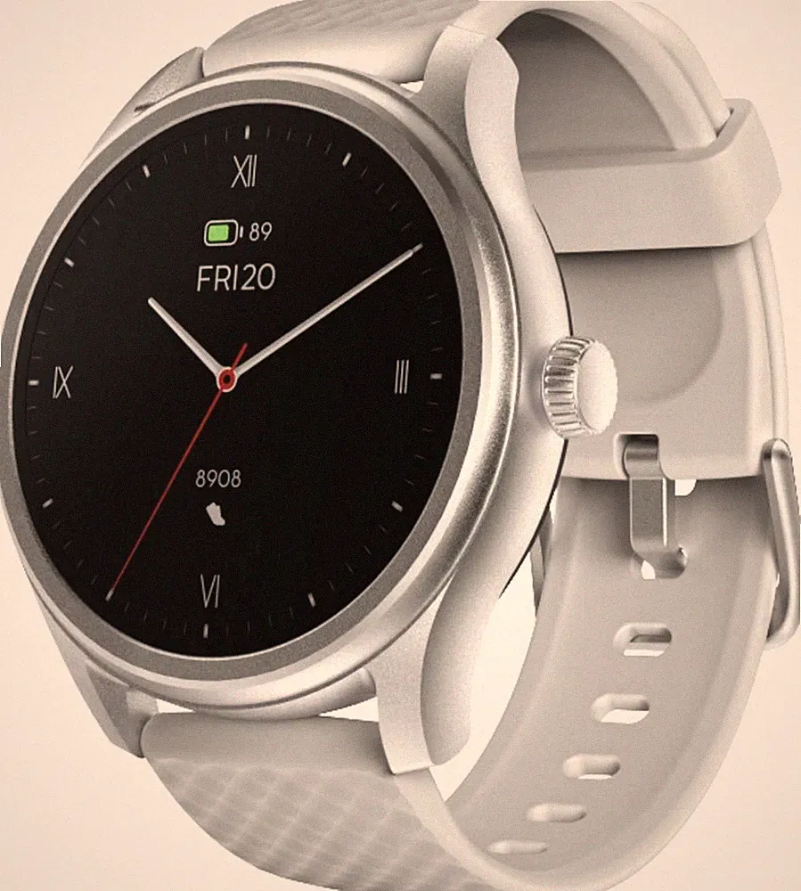 Hama 178617 Smartwatch 5000 silber 1,65 Zoll Puls Schlaftracking 168h