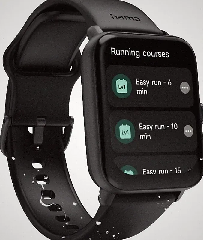 Hama 178619 SMARTWATCH 6010 Schwarz