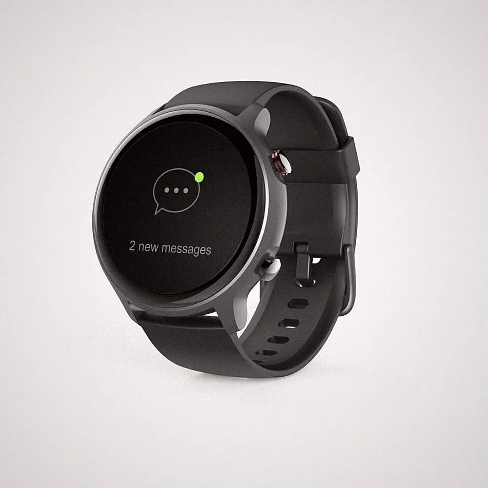 Hama Fitness-Smartwatch Fit Watch 6910 wasserdicht mit GPS, großes Display