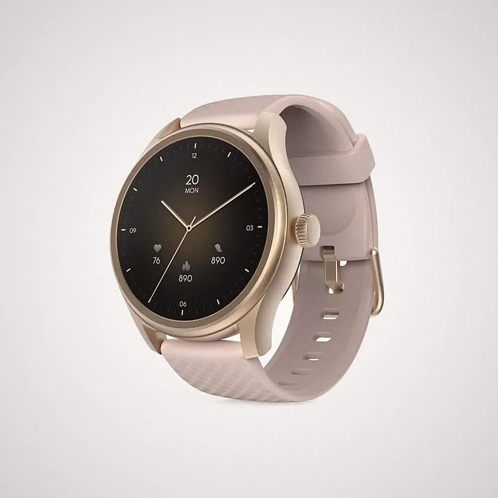 HAMA Smartwatch "5010", Schlafüberwachung, rund, wasserdicht, #1907035