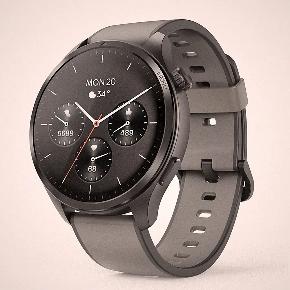 Hama Smartwatch 9000 Watch Telefonfunktion Bluetooth Wasserdicht GPS AMOLED 47mm