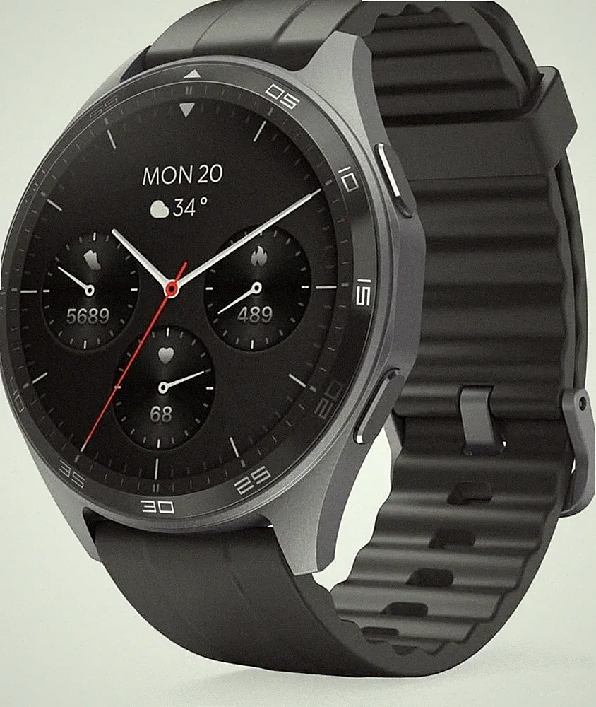 Hama Smartwatch (AMOLED Farbdisplay 1,43“, GPS, Telefonfunktion, IP68 + 3ATM