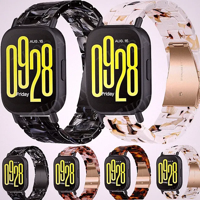 Harz Resin Armband Für Redmi Watch 5 Active 5 Lite Smart Watch Ersatzband 22mm