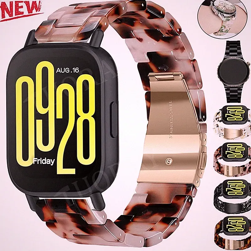Harz Resin Armband Für Redmi Watch 5 Active Redmi 5 Lite Ersatz Band Smartwatch
