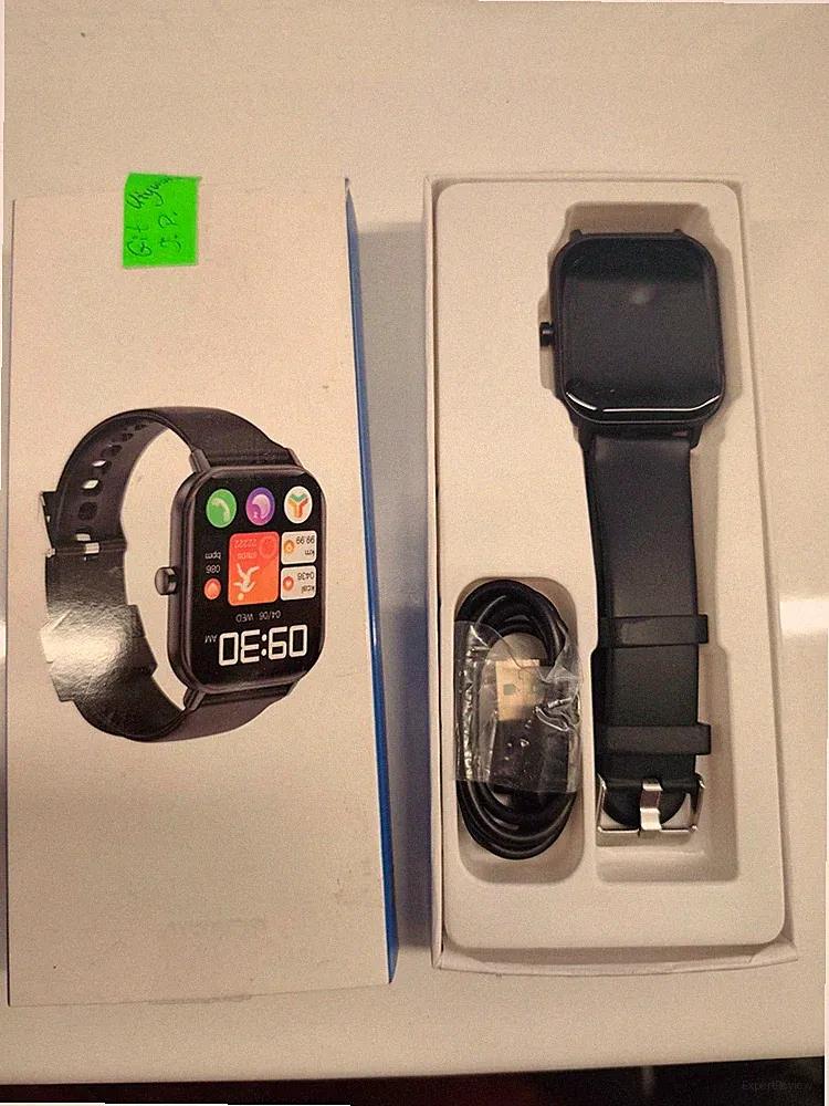 HD 185'' Smartwatch mit Schrittzähler, Schlafüberwachung, 24/7 Herzfrequenz