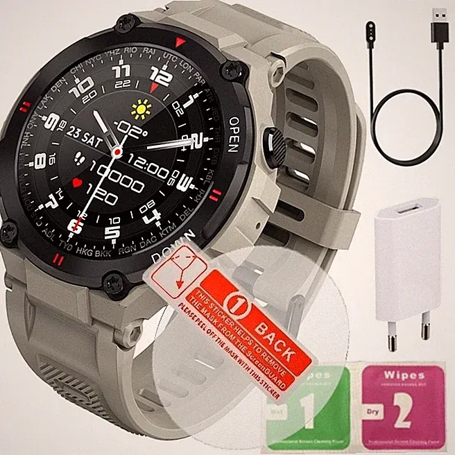 Herren Smartwatch GW430 mit Telefonfunktion, Sportmodus, EKG, Blutdruckmessung