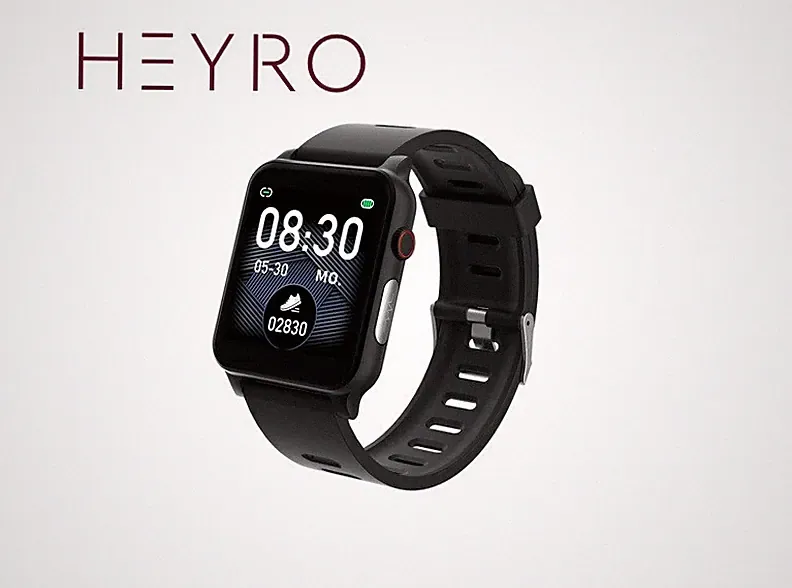 HEYRO FIT 21 Smart Watch EKG PPG Blutdruckmessung Puls, Kalorien / Schrittzähler