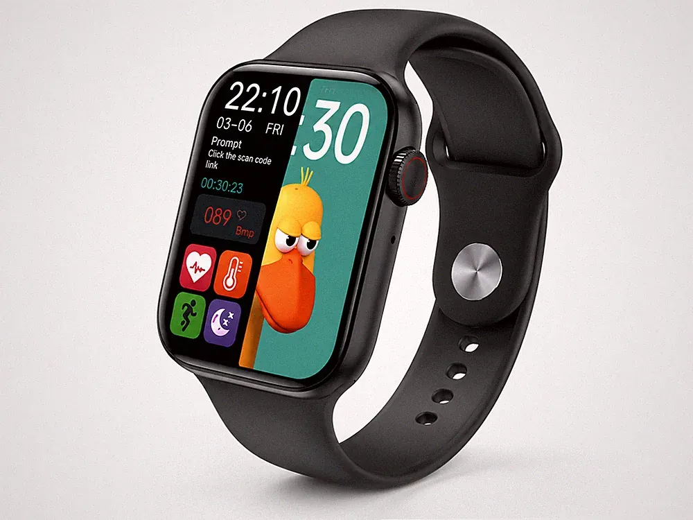 Hi Watch 6 Smartwatch Bluetooth Fitness Tracker Touchscreen für Android iOS UK