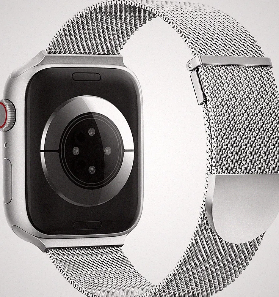 Higgs Ersatzarmband Kompatibel mit Apple Watch Armband 46mm 45mm 44mm 42mm 41