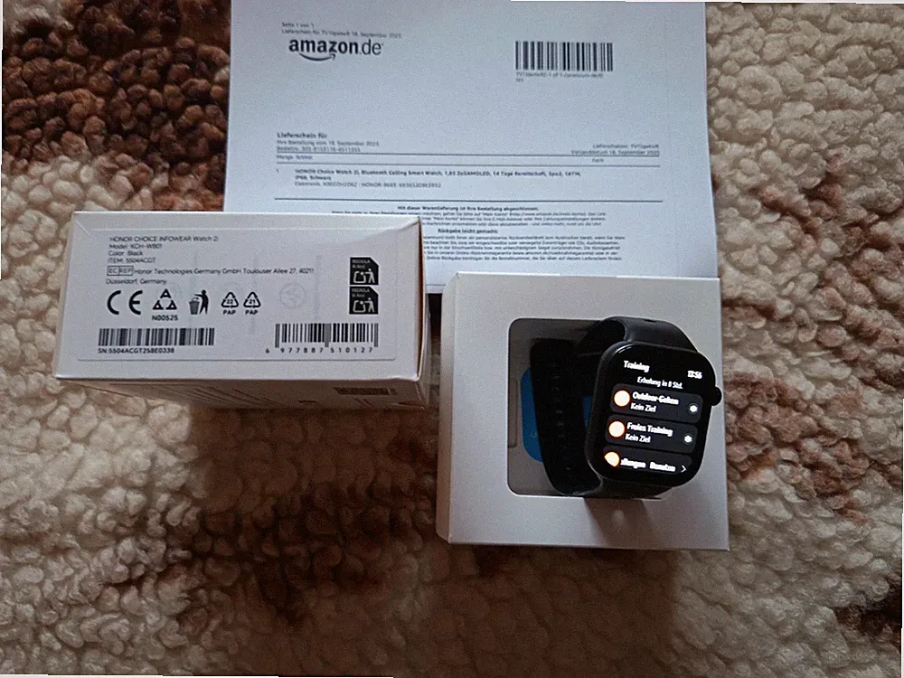 HONOR Choice Watch 2i ,Smartwatch - gekauft am 18.08.2025