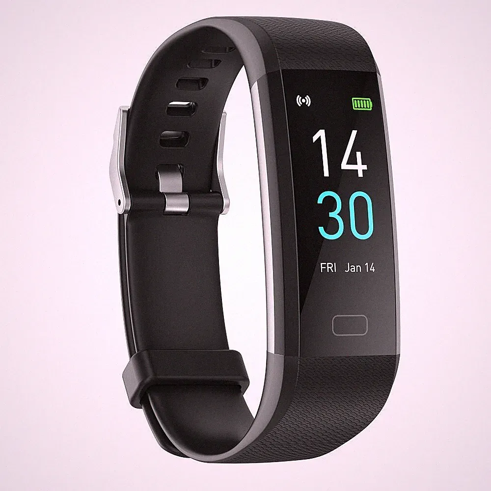 HOUAN Activity Tracker Fitness Trackers Smart Watch with Body Temperature Heart