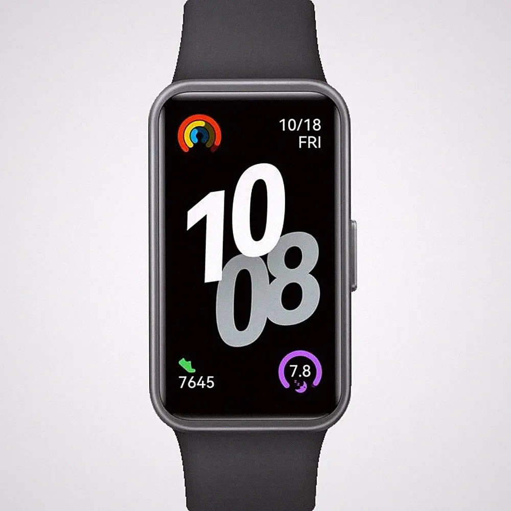 Huawei Band 10 Smartwatch Black (130-210 mm) Fluorelastomer