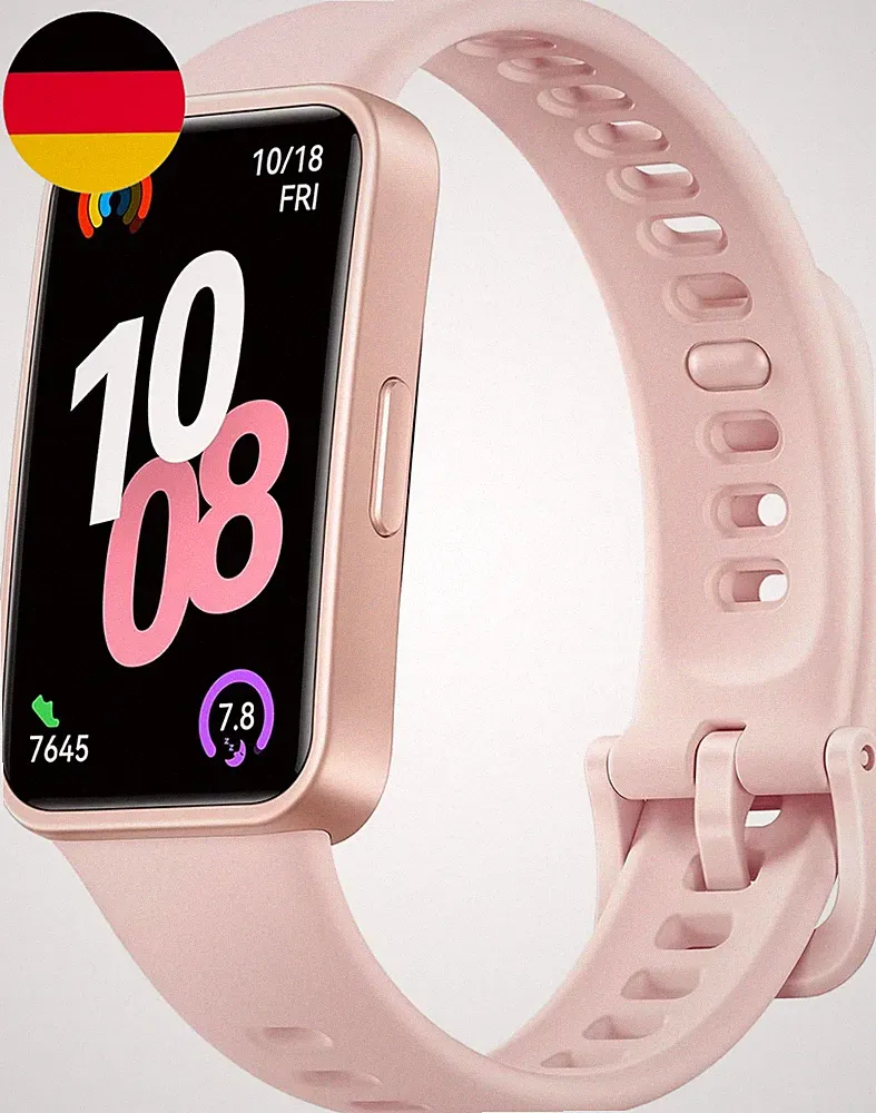 HUAWEI Band 10 Smartwatch, Fitness-Tracker, Rosé | Schlafanalyse, Durchschnittli
