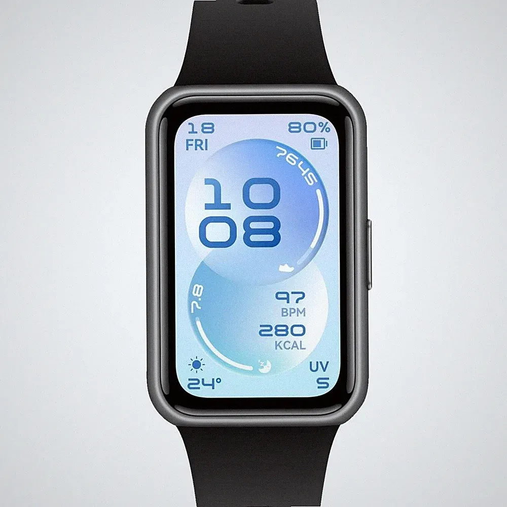 Huawei Band 11 Smartwatch Schwarz (120-190 mm) Fluorelastomer