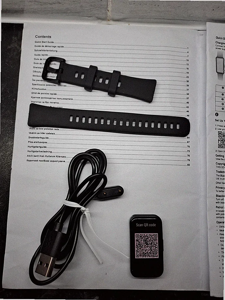 Huawei Band 8 Smartwatch Schwarz Dünn Fitness Tracker Schlaf Herz Monitor SpO2