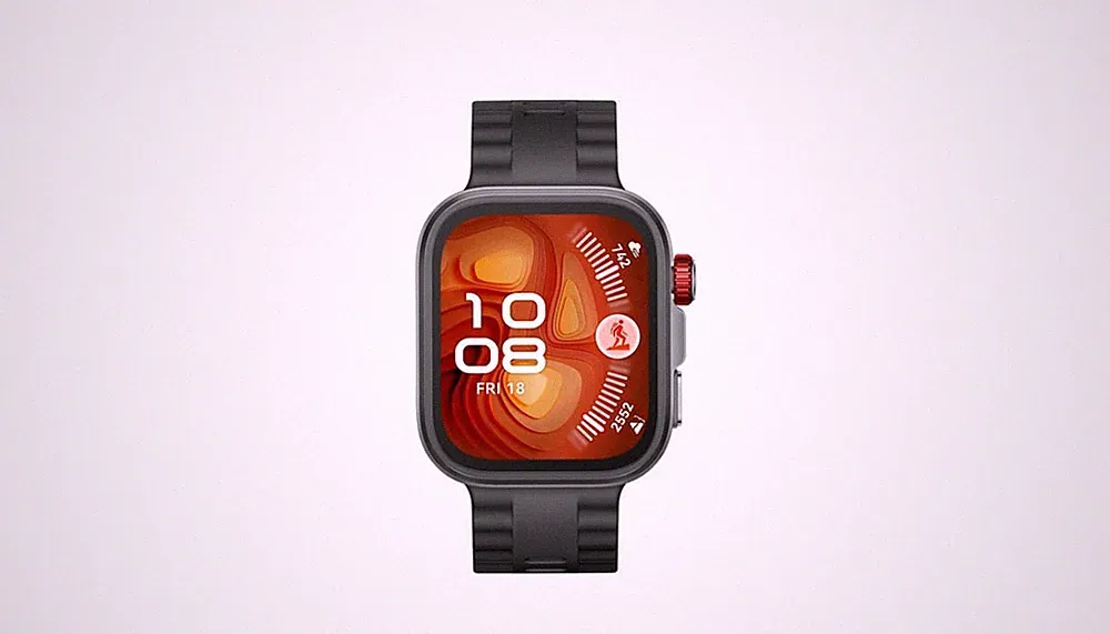 HUAWEI Fit 4 Pro Smartwatch Fluorelastomer, 130-210 mm, Black