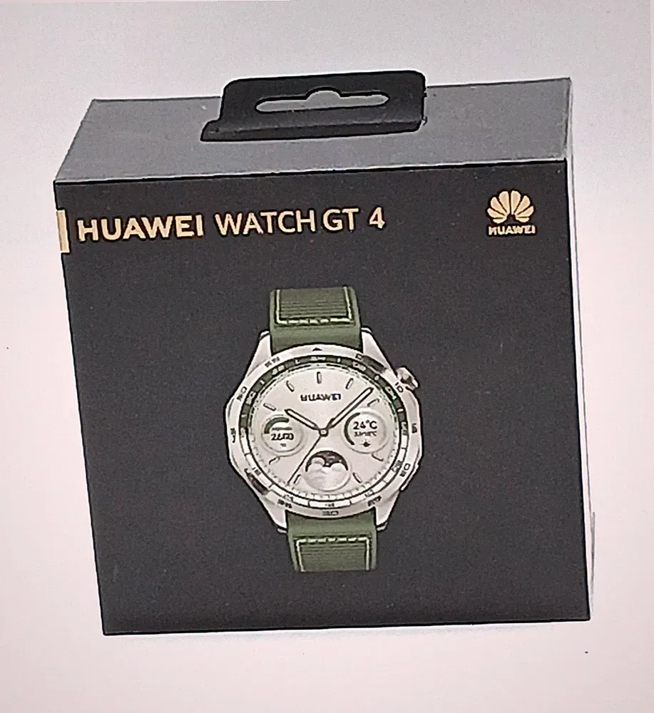 HUAWEI Smartwatch Watch GT4 AMOLED Touch-Display Bluetooth GPS 46mm grün neu