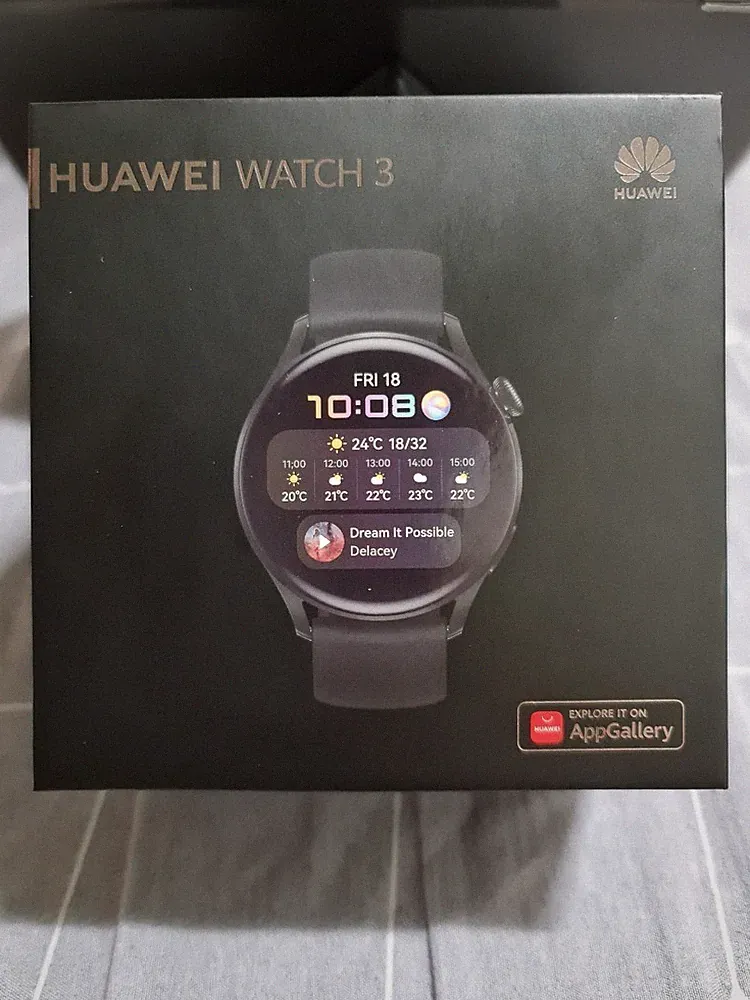 Huawei Watch 3 Smartwatch (140-210 mm) Fluoroelastomer