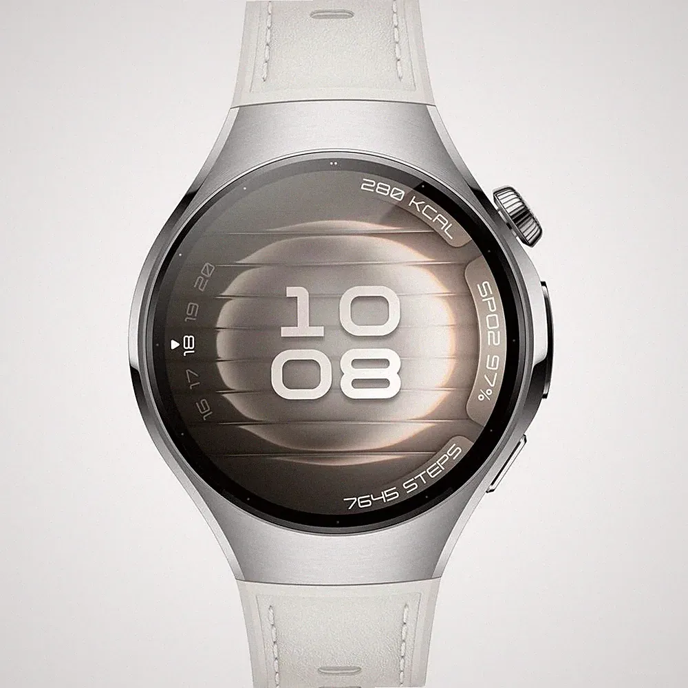 Huawei Watch 5 42 Smartwatch Moon White (120-190 mm) Kompositarmband
