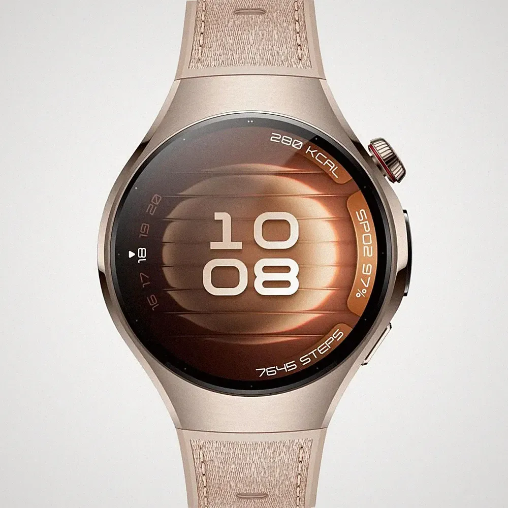 Huawei Watch 5 42 Smartwatch Stellar Beige (120-190 mm) Kompositarmband