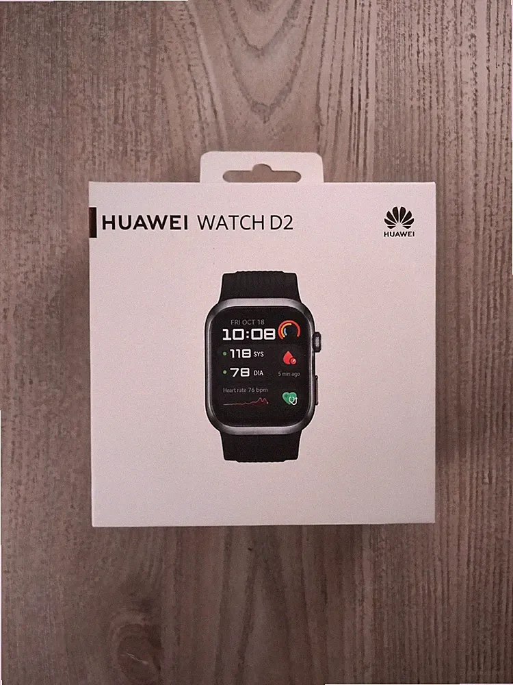 HUAWEI Watch D2 Smartwatch 55020DAC M/L Schwarz LCA-B10 OVP ! Super Zustand !